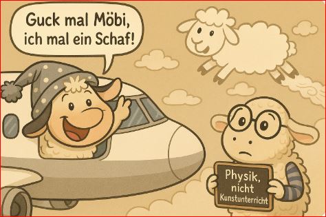 Warum Flugzeuge Kondensstreifen haben