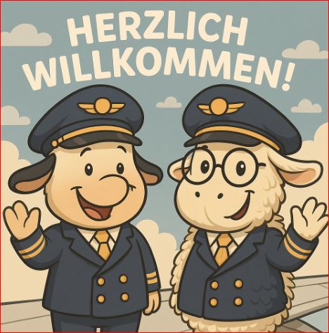 Warum ab jetzt Schafe die Aviatik erklären!