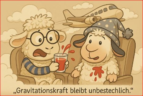 Warum das Flugzeug wackelt