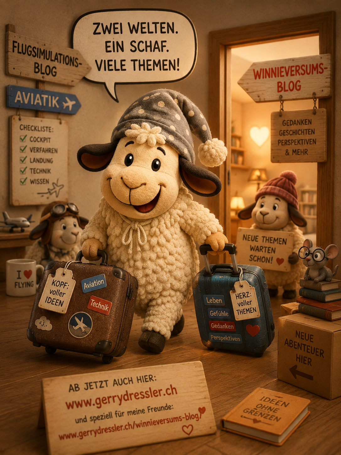 đ Winnie zieht um. Also⊠nicht ganz.
